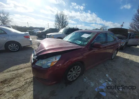 2011 Subaru Legacy 2.5I Limited from USA, damaged, VIN 4S3BMBK67B3241971